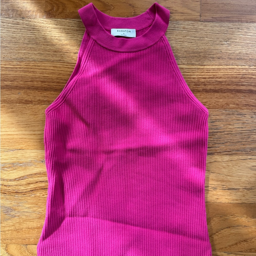ARITZIA BABATON SCULPT KNIT TANK TOP